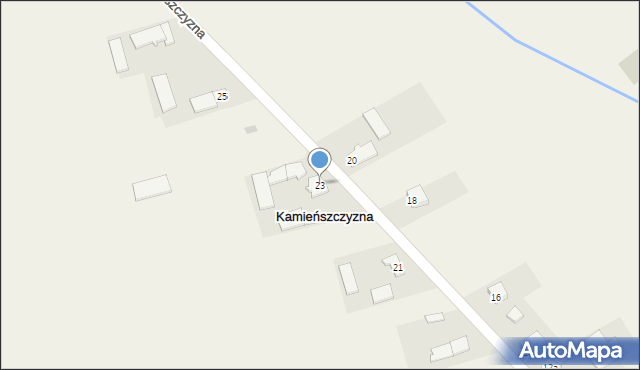 Kamieńszczyzna, Kamieńszczyzna, 23, mapa Kamieńszczyzna