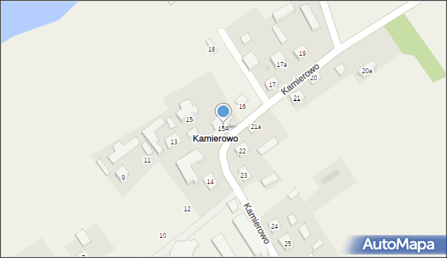 Kamierowo, Kamierowo, 15A, mapa Kamierowo
