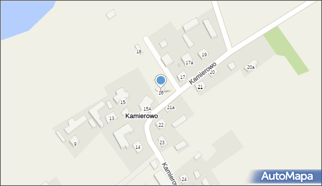 Kamierowo, Kamierowo, 16, mapa Kamierowo