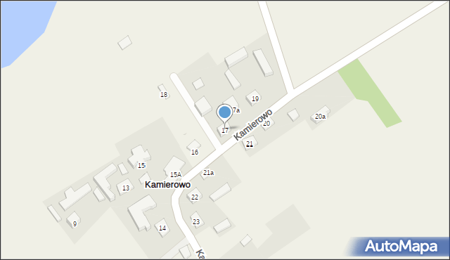 Kamierowo, Kamierowo, 17, mapa Kamierowo