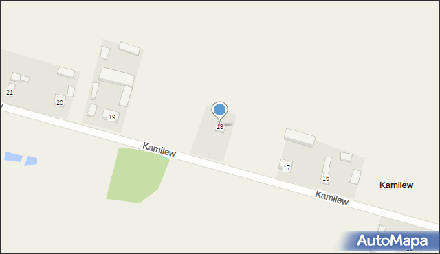 Kamilew, Kamilew, 18, mapa Kamilew