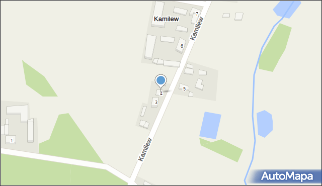 Kamilew, Kamilew, 4, mapa Kamilew