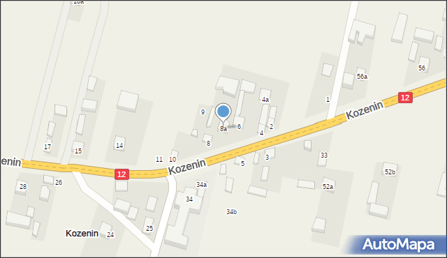 Kamilówka, Kamilówka, 8a, mapa Kamilówka