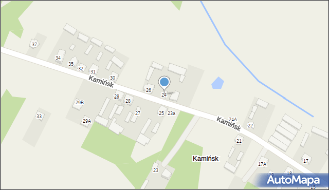 Kamińsk, Kamińsk, 24, mapa Kamińsk