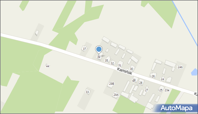 Kamińsk, Kamińsk, 34, mapa Kamińsk