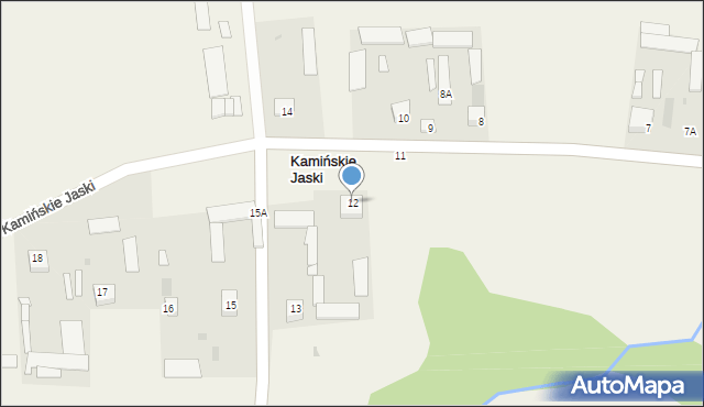 Kamińskie Jaski, Kamińskie Jaski, 12, mapa Kamińskie Jaski