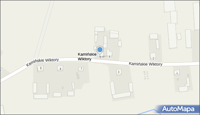 Kamińskie Wiktory, Kamińskie Wiktory, 5, mapa Kamińskie Wiktory