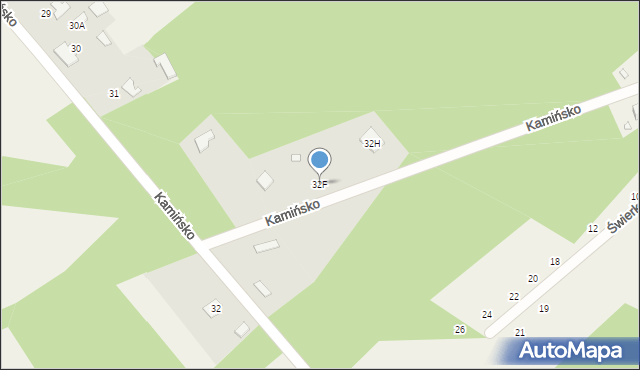 Kamińsko, Kamińsko, 32F, mapa Kamińsko