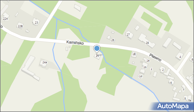 Kamińsko, Kamińsko, 25, mapa Kamińsko