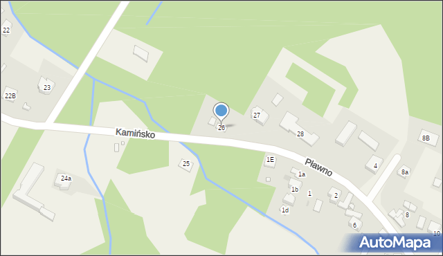 Kamińsko, Kamińsko, 26, mapa Kamińsko