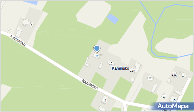 Kamińsko, Kamińsko, 9, mapa Kamińsko