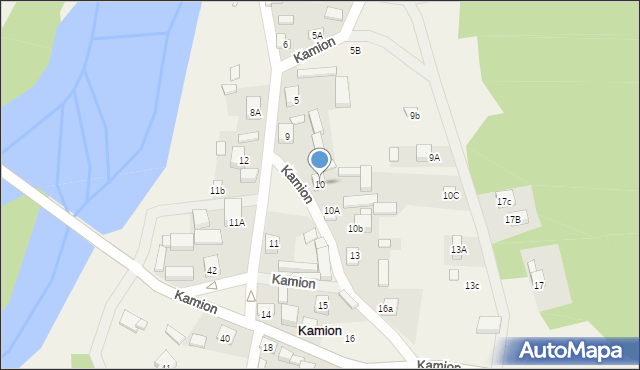 Kamion, Kamion, 10, mapa Kamion