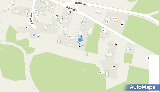 Kamion, Kamion, 27, mapa Kamion