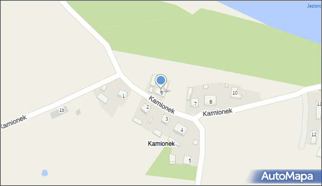 Kamionek, Kamionek, 6, mapa Kamionek