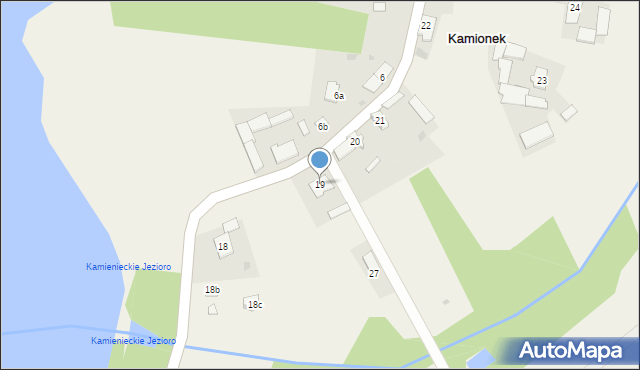 Kamionek, Kamionek, 19, mapa Kamionek