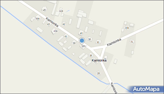 Kamionka, Kamionka, 37a, mapa Kamionka