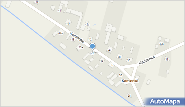 Kamionka, Kamionka, 41, mapa Kamionka