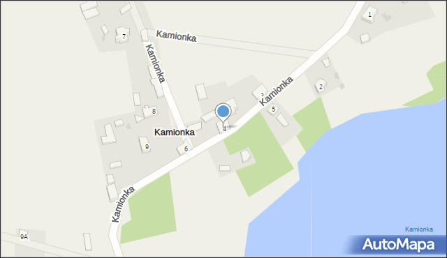 Kamionka, Kamionka, 4, mapa Kamionka