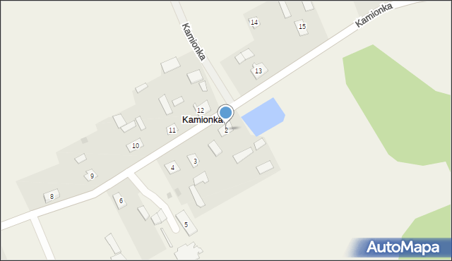 Kamionka, Kamionka, 2, mapa Kamionka