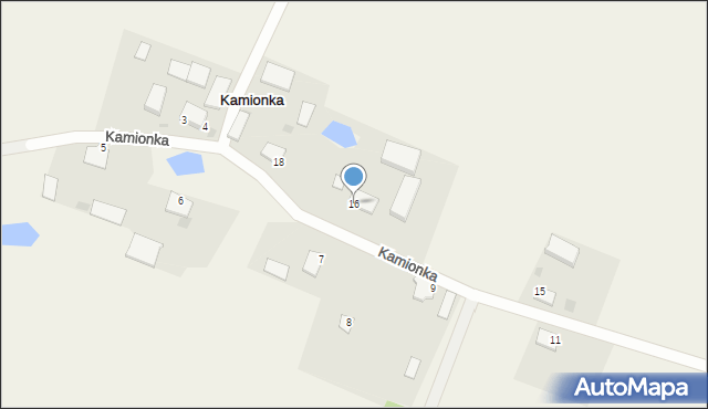 Kamionka, Kamionka, 16, mapa Kamionka