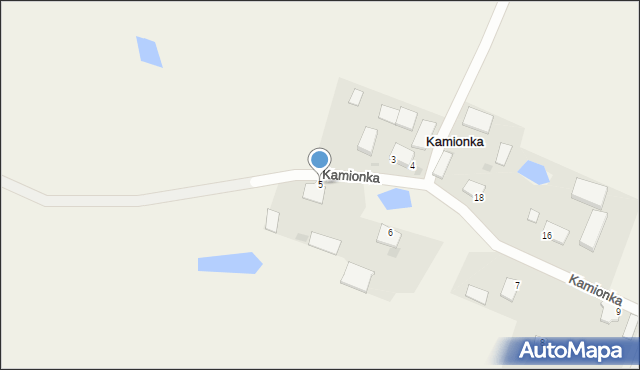 Kamionka, Kamionka, 5, mapa Kamionka