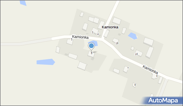 Kamionka, Kamionka, 6, mapa Kamionka