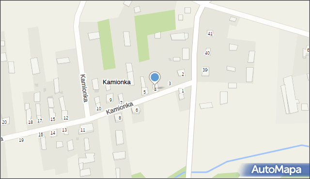 Kamionka, Kamionka, 4, mapa Kamionka