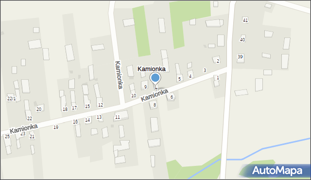 Kamionka, Kamionka, 7, mapa Kamionka