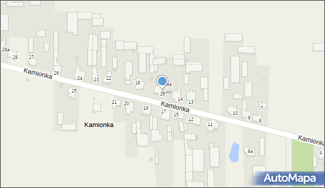 Kamionka, Kamionka, 16, mapa Kamionka