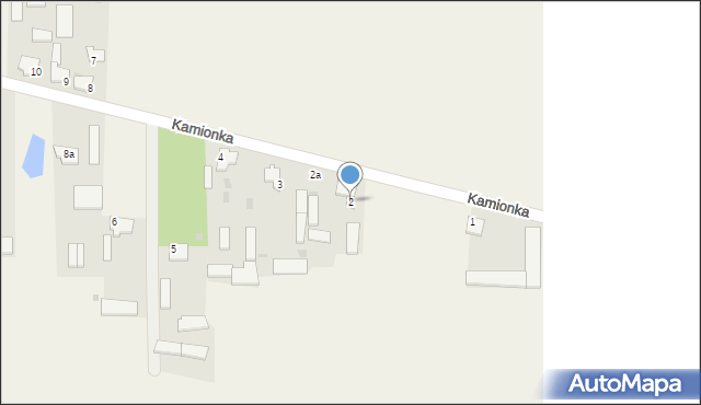 Kamionka, Kamionka, 2, mapa Kamionka