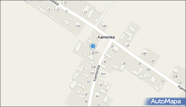 Kamionka, Kamionka, 31, mapa Kamionka