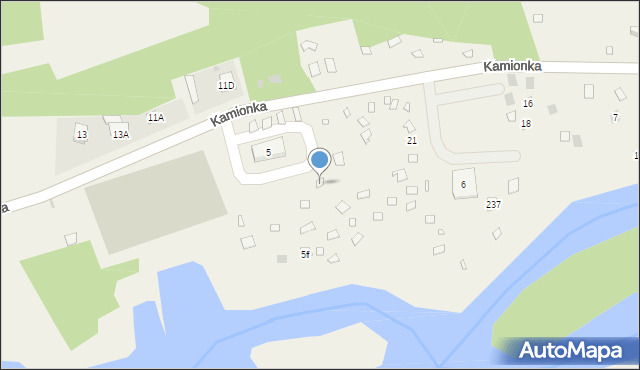 Kamionka, Kamionka, 10, mapa Kamionka