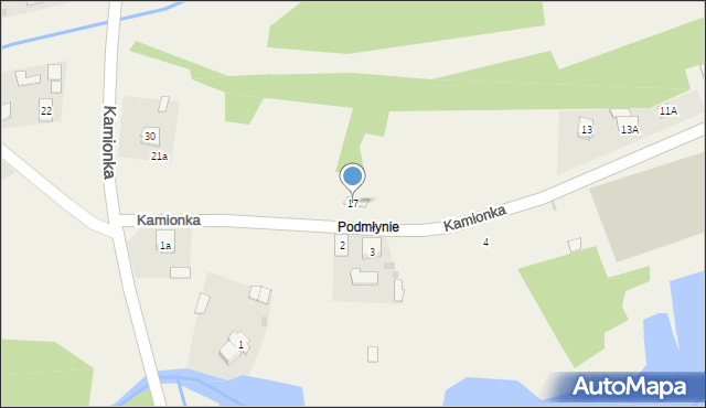 Kamionka, Kamionka, 17, mapa Kamionka