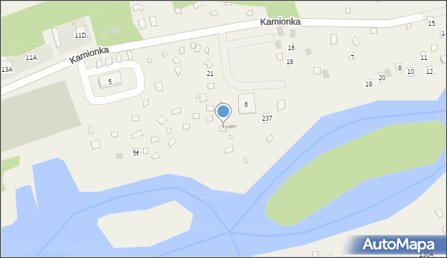 Kamionka, Kamionka, 20, mapa Kamionka