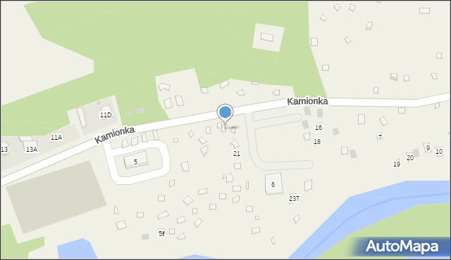 Kamionka, Kamionka, 27, mapa Kamionka