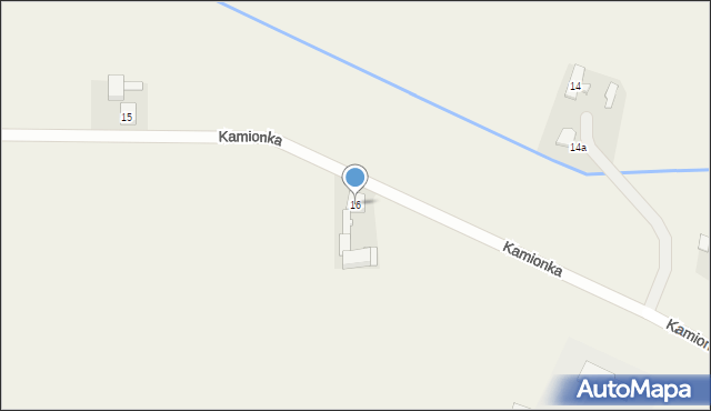 Kamionka, Kamionka, 16, mapa Kamionka