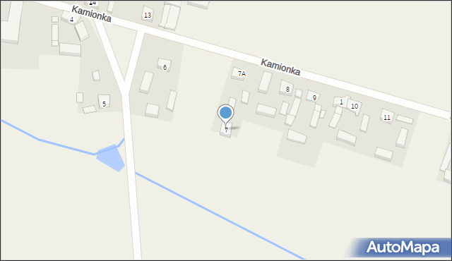 Kamionka, Kamionka, 7, mapa Kamionka