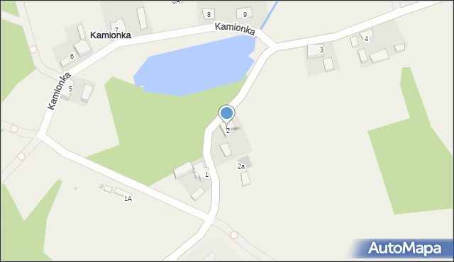 Kamionka, Kamionka, 2, mapa Kamionka