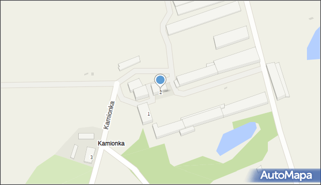 Kamionka, Kamionka, 2, mapa Kamionka