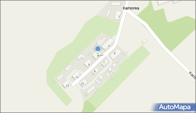 Kamionka, Kamionka, 5, mapa Kamionka