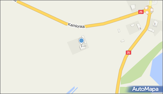 Kamionka, Kamionka, 7, mapa Kamionka