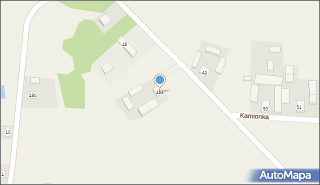 Kamionka, Kamionka, 48a, mapa Kamionka