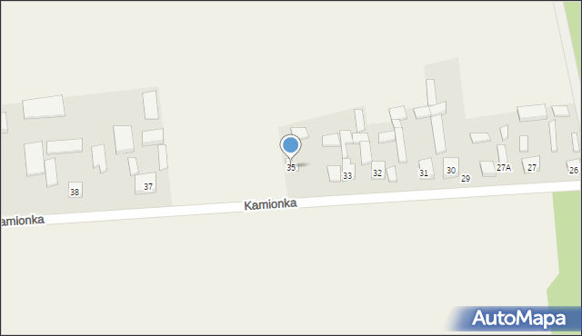 Kamionka, Kamionka, 35, mapa Kamionka