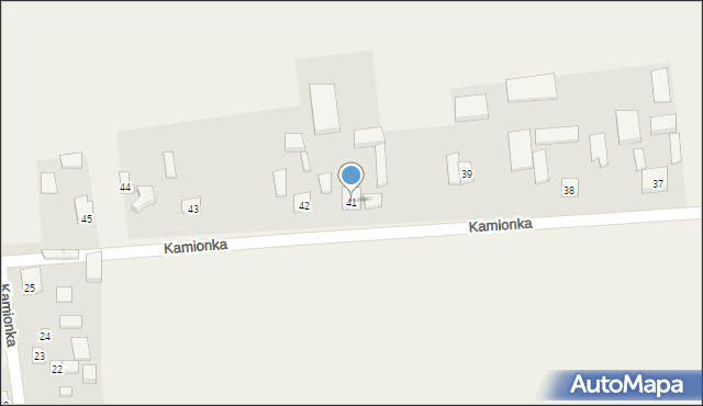 Kamionka, Kamionka, 41, mapa Kamionka