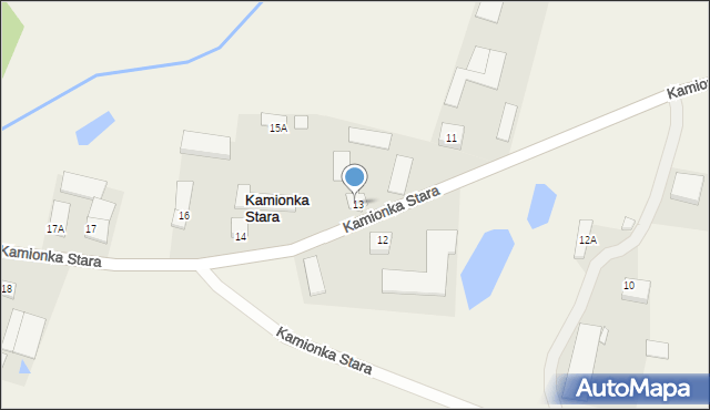 Kamionka Stara, Kamionka Stara, 15, mapa Kamionka Stara