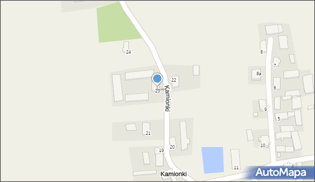 Kamionki, Kamionki, 23, mapa Kamionki