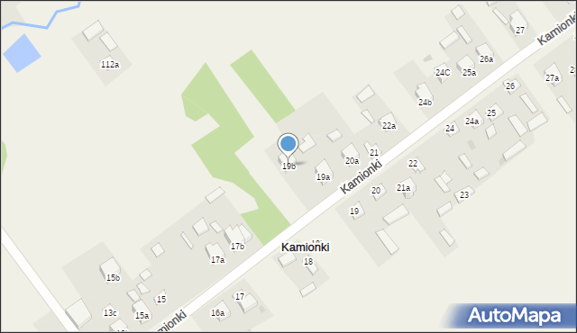 Kamionki, Kamionki, 19b, mapa Kamionki