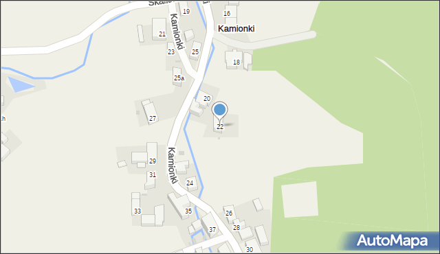 Kamionki, Kamionki, 22, mapa Kamionki