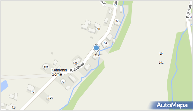 Kamionki, Kamionki, 54a, mapa Kamionki