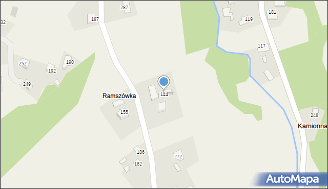 Kamionna, Kamionna, 144, mapa Kamionna